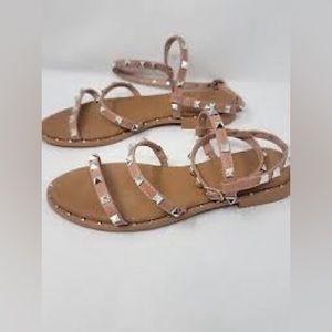 Nicole Miller Studded Sandals // Women Size 9